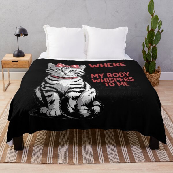 Item preview, Cat I’m at The Age Where The Next Day My Body Whispers to Me designed and sold by TechnicalSara.