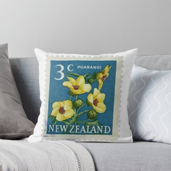 Item preview, New Zealand Flower Of An Hour Puarangi Postage Stamp designed and sold by red-amber65.