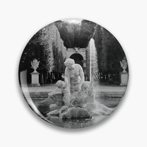 Item preview, Naiad Fountains. Schonbrunn Palace Park bw designed and sold by Jouko Lehto Photography.