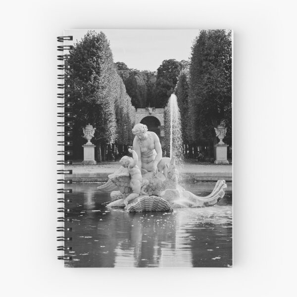 Item preview, Naiad Fountains. Schonbrunn Palace Park bw designed and sold by Jouko Lehto Photography.