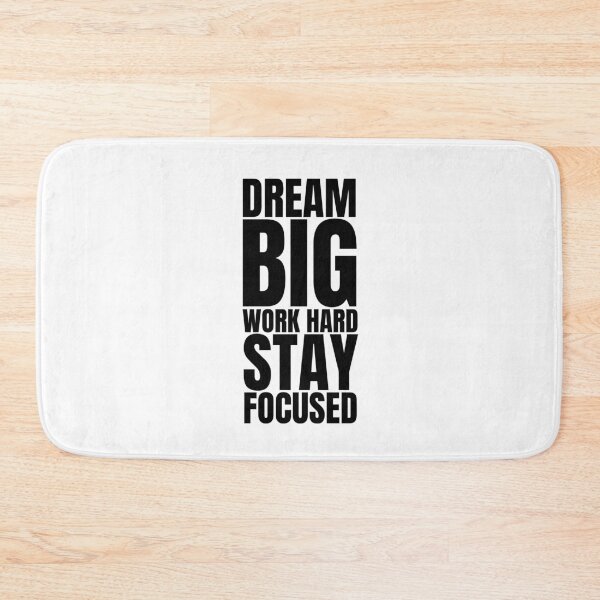 Item preview, Dream big work hard stay focused designed and sold by Dondonmart.
