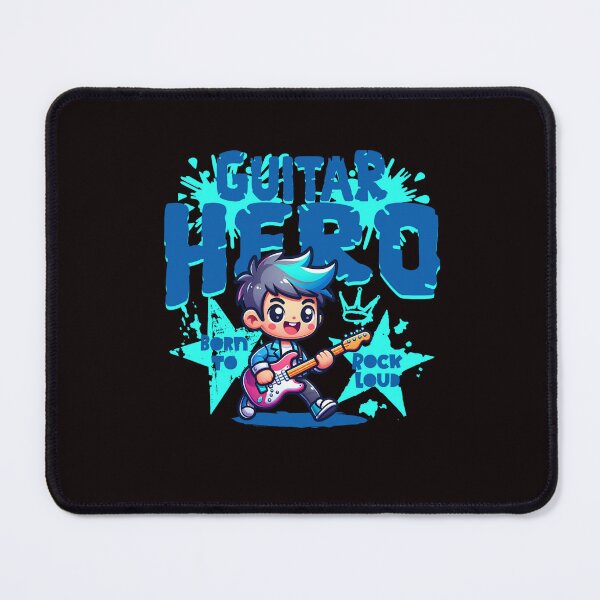 Item preview, Chibi Guitar Hero: Born to Rock Loud designed and sold by finkelart.