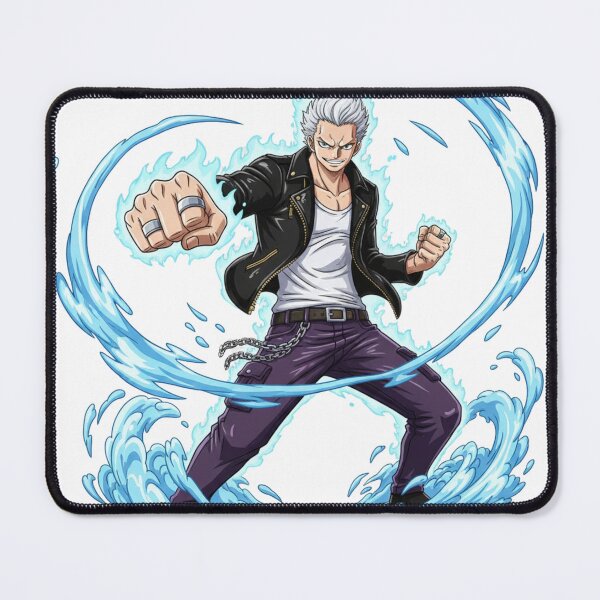 Item preview, Ocean Storm Warrior - Anime Fighter Art designed and sold by ThroneOfAnime.