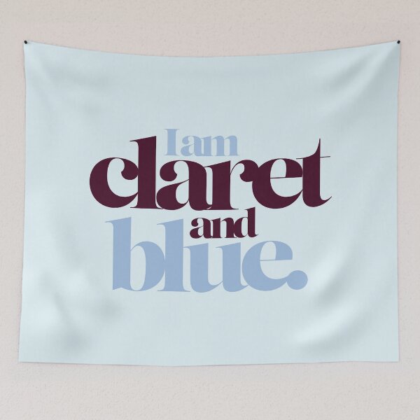 Item preview, I am Claret and Blue designed and sold by SYGN.