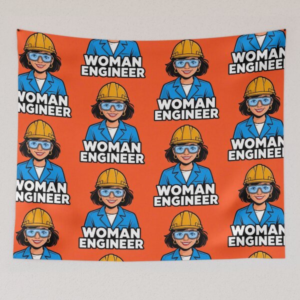 Item preview, Woman engineer  designed and sold by Agu210.