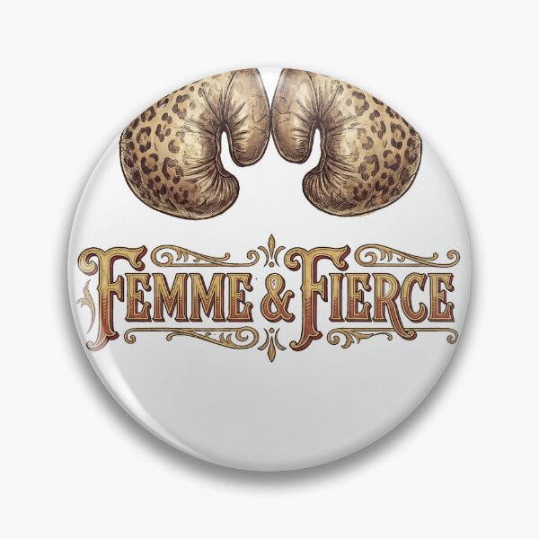 Item preview, Femme & Fierce - Vintage Leopard Print Boxing Gloves designed and sold by Hen-C-Art.