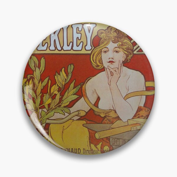 Item preview, Waverley Cycles – Restored Art Nouveau Poster by Alfons Mucha designed and sold by DandoLaTalla.