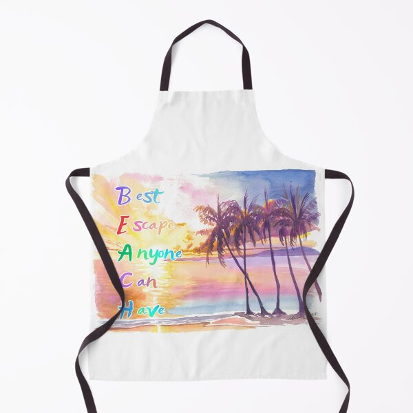 Item preview, B.E.A.C.H. Tropical palm beach escape designed and sold by artshop77.