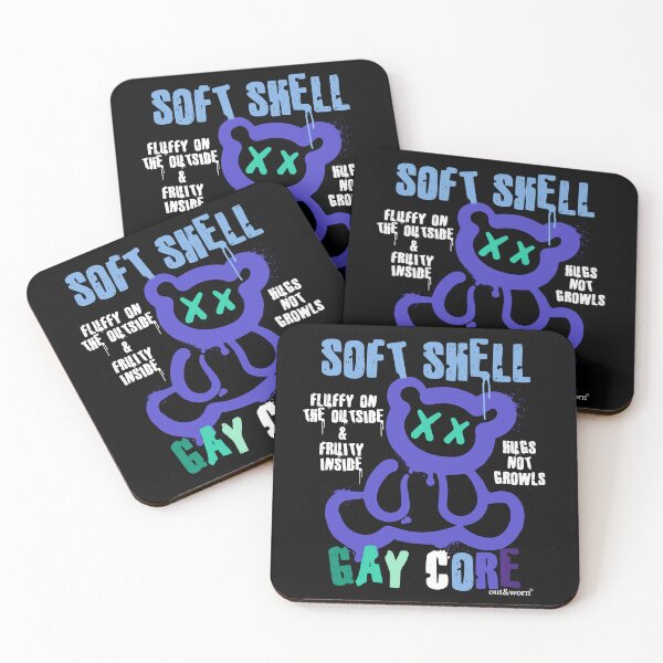 Item preview, Soft Shell Gay Core - Gay MLM Design designed and sold by outandworn.