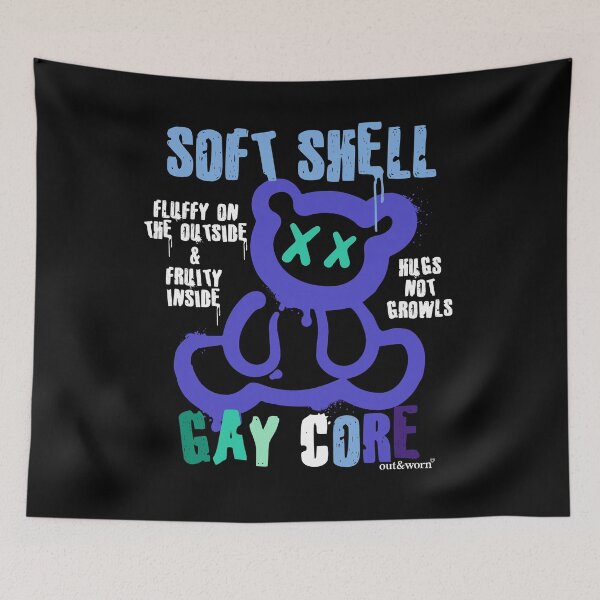 Item preview, Soft Shell Gay Core - Gay MLM Design designed and sold by outandworn.