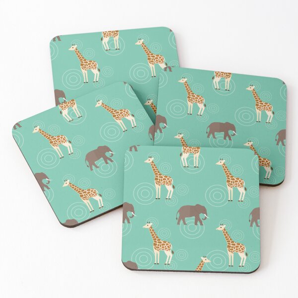 Item preview, Safari adventures on blue designed and sold by reneesillus.