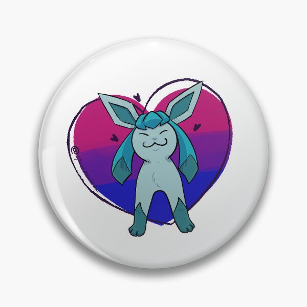 Item preview, Proud Bi Glaceon designed and sold by spaceMoineau.