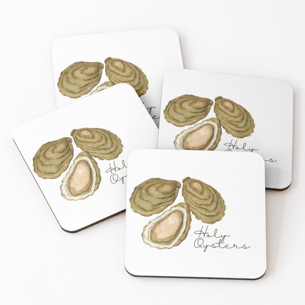 Item preview, Vintage Watercolor “Holy Oysters” Artwork designed and sold by Jynnie.