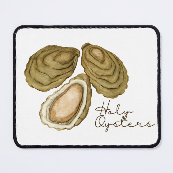 Item preview, Vintage Watercolor “Holy Oysters” Artwork designed and sold by Jynnie.