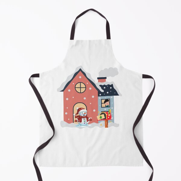 Item preview, Cute Snowman at the Mailbox designed and sold by ankeyhooba.