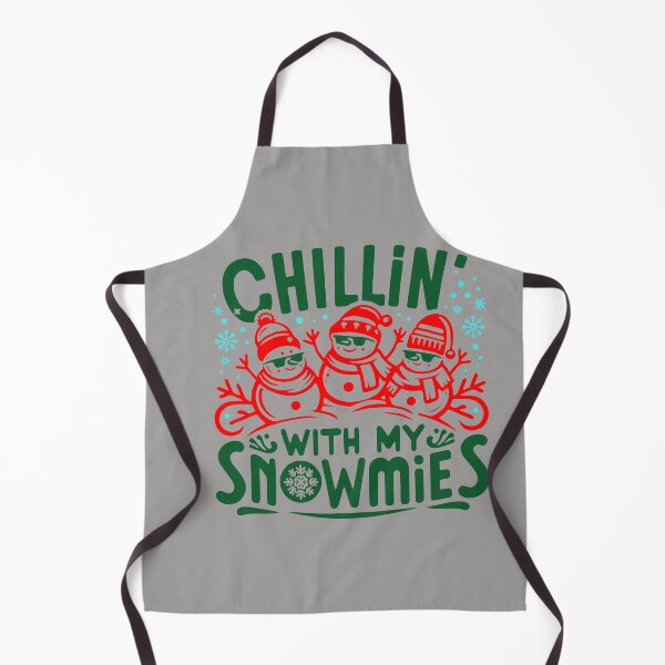 Item preview, Chillin’ with My Snowmies Santa Hat In Winter designed and sold by ArleneRowe.