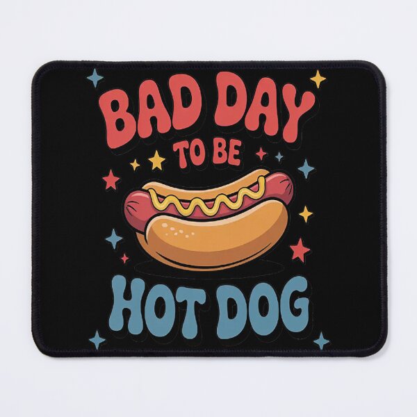 Item preview, Bad Day To Be A Hot Dog BBQ Grilling 4th Of July designed and sold by CottonCandyPrin.