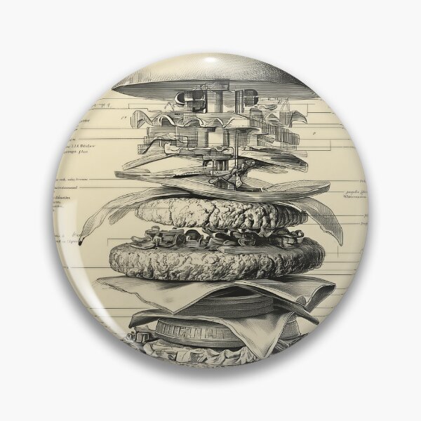 Item preview, Anatomy of a Burger designed and sold by lautir.