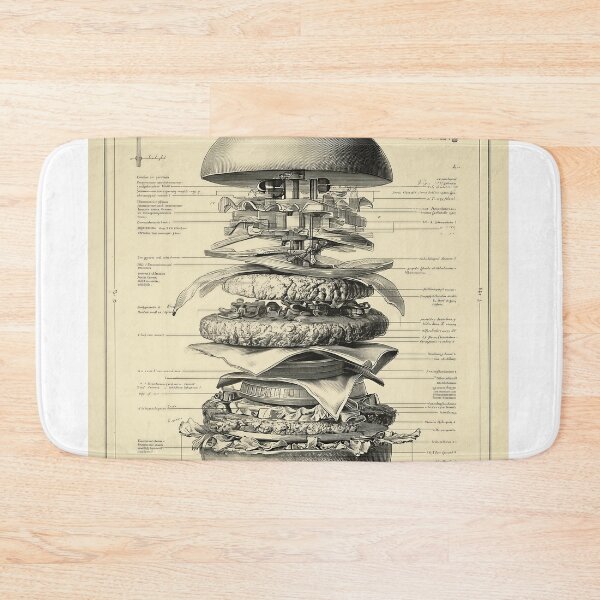 Item preview, Anatomy of a Burger designed and sold by lautir.
