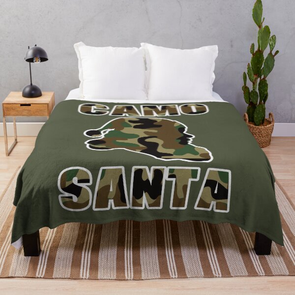 Item preview, Camo Xmas Camouflage Santa designed and sold by MimsTees.