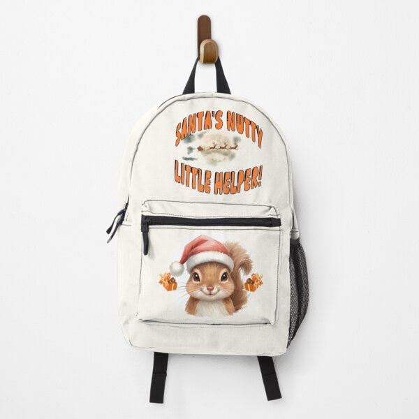 Item preview, Santa’s Nutty Little Helper – Cute Christmas Squirrel Illustration designed and sold by TestudoDesign.