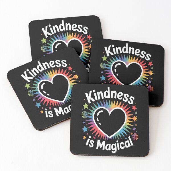 Item preview, Be Kind KINDNESS is Magical Motivational Positive Happy designed and sold by CottonCandyPrin.