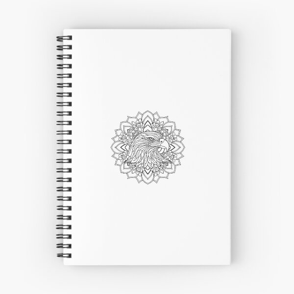 Item preview, Decorative Eagle Mandala Line Art designed and sold by akshaysury.