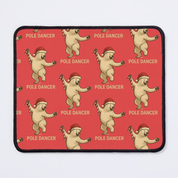 Item preview, North Pole Dancer - Christmas Polar Bear designed and sold by Animal Magnetism.