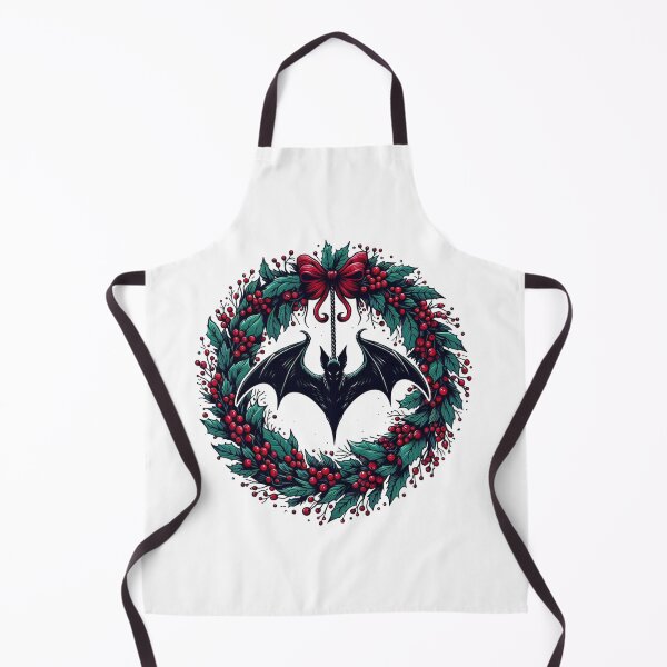Item preview, Bat Christmas Wreath designed and sold by OutbreakDesigns.