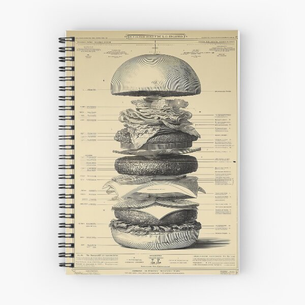 Item preview, Detailed Anatomy of a Hamburger designed and sold by lautir.