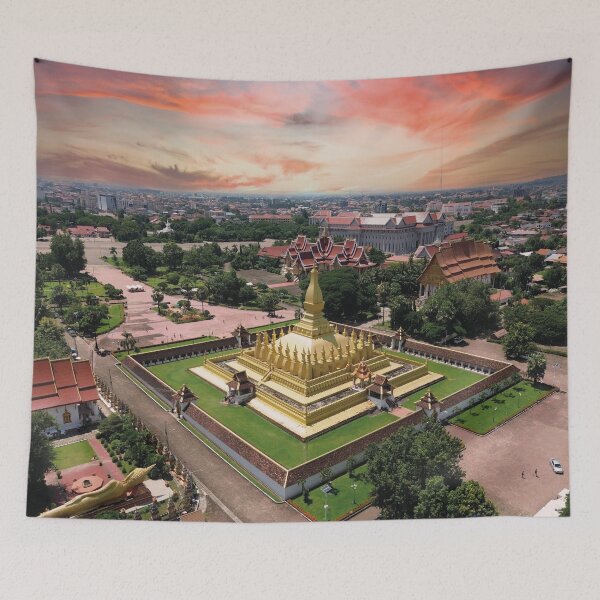 Item preview, Vientiane, Laos, sacred temple designed and sold by Mauswohn.