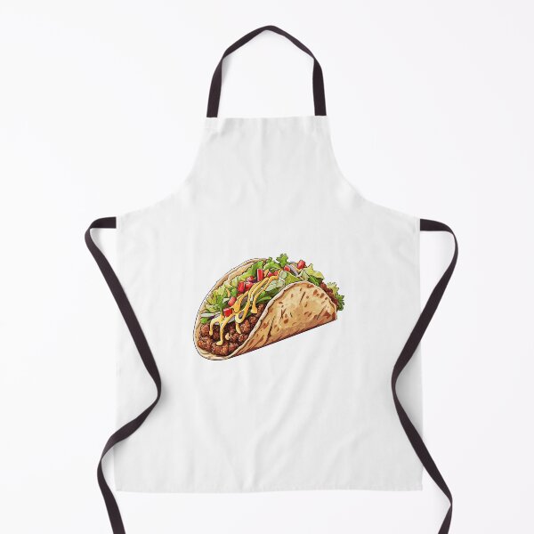 Item preview, Delicious Taco Illustration – Cute Food Art Design designed and sold by Rangmanch.