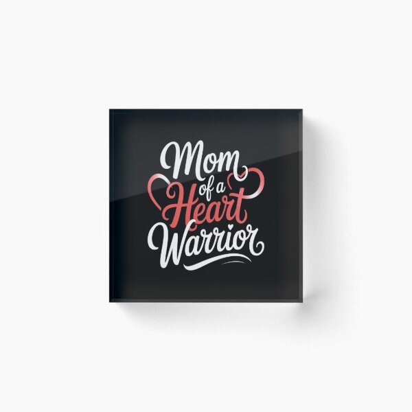 Item preview, Beautiful Mom of a Heart Warrior designed and sold by CottonCandyPrin.