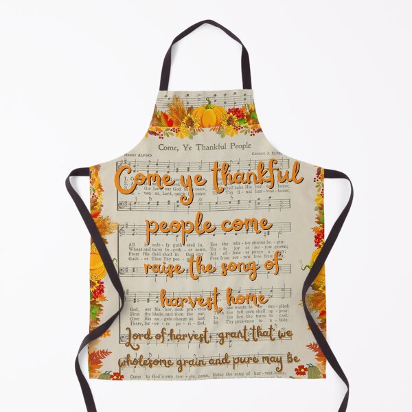 Item preview, Come ye thankful people vintage hymn designed and sold by stella literarium.