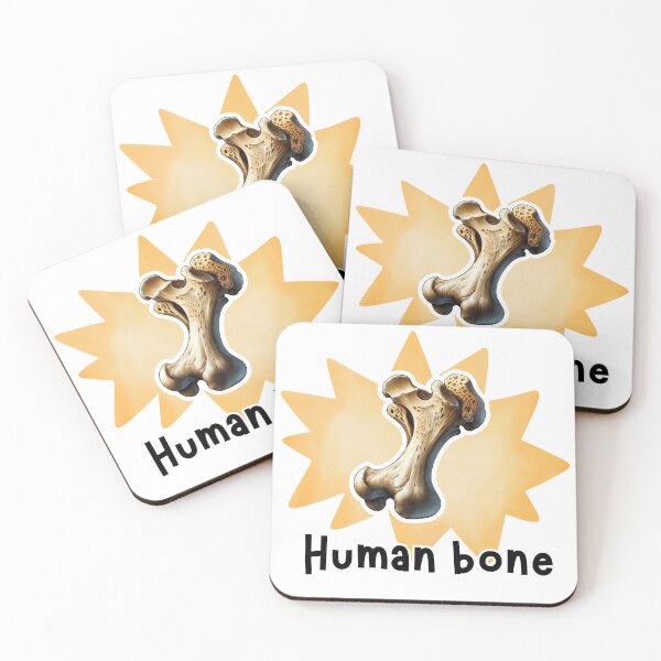Item preview, Human bone Anatomy Illustration designed and sold by MuseGlowStudio.