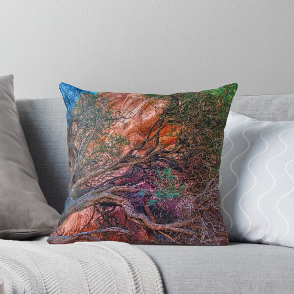Item preview, Gnarled Tree and Red Cliffs | Dramatic HDR Nature | Wilderness Vibe designed and sold by Keltoi-art.