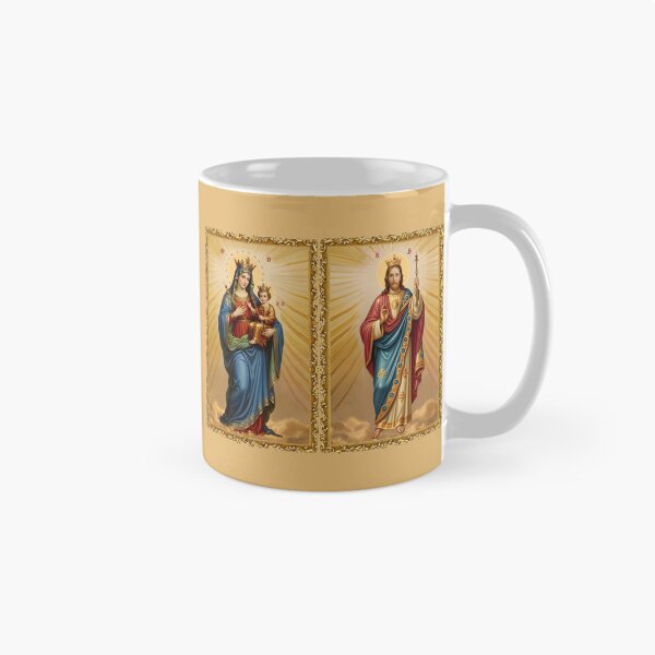 Item preview, 2 Icons of the Mother of God Mary, Help of Christians and Lord Pantocrator - Two full-length icons designed and sold by orthodox-icon.
