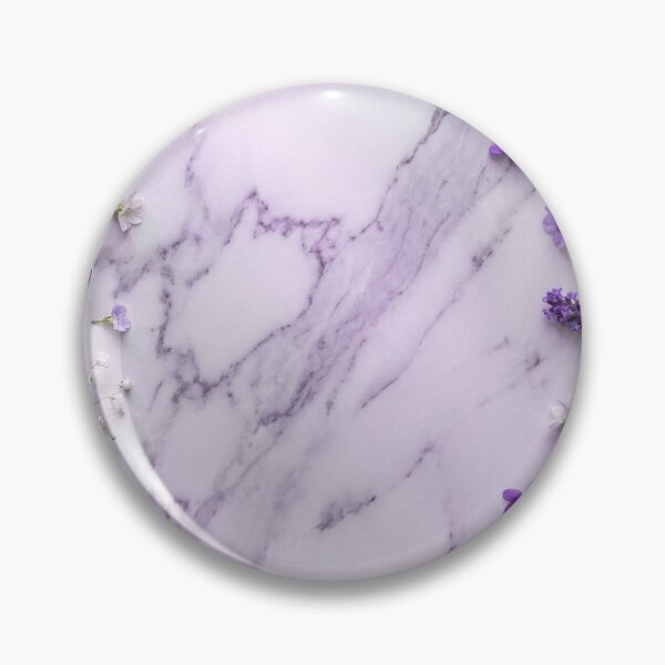 Item preview, Floral Flat Lay on Veined Purple Marble designed and sold by akshaysury.