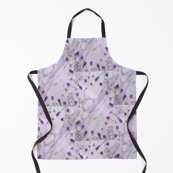Item preview, Floral Flat Lay on Veined Purple Marble designed and sold by akshaysury.