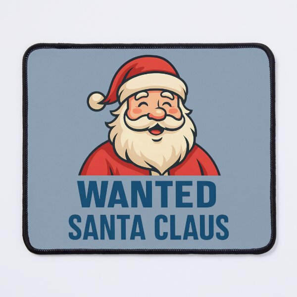 Item preview, Wanted Santa Claus - Christmas Graphics designed and sold by Art-Arcade6.