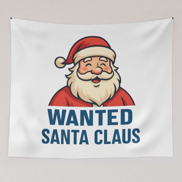 Item preview, Wanted Santa Claus - Christmas Graphics designed and sold by Art-Arcade6.