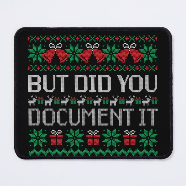 Item preview, But Did You Document It Medical Funny Ugly Christmas Sweater designed and sold by Taniyah Gomes.