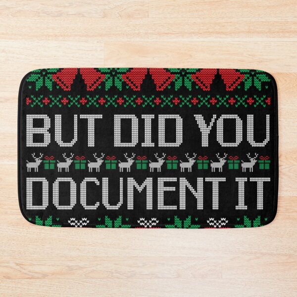 Item preview, But Did You Document It Medical Funny Ugly Christmas Sweater designed and sold by Taniyah Gomes.