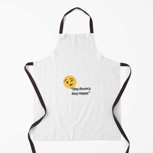 Item preview, “Stay Bouncy, Stay Happy.” designed and sold by VelvetBloomArt.
