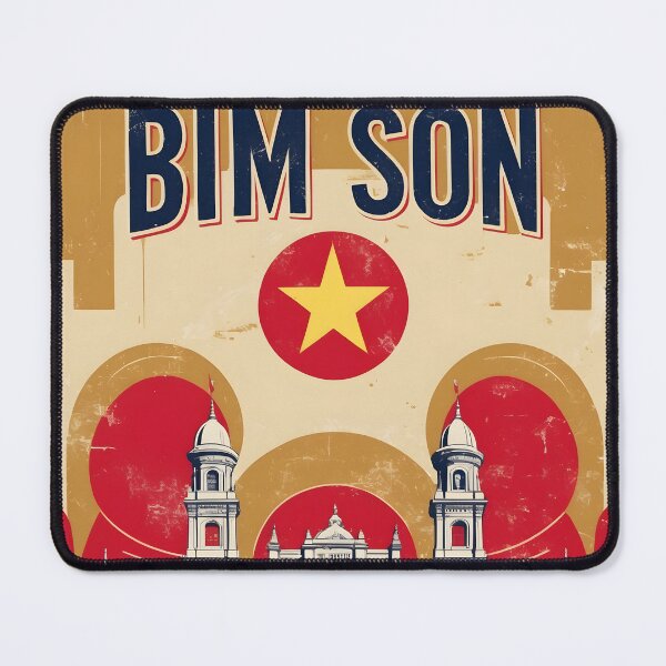 Item preview, Bim Son Vietnam 1950s Retro Poster Tourism designed and sold by TravelersGems.