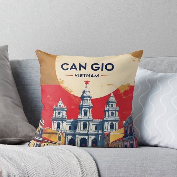 Item preview, Can Gio Vietnam 1950s Retro Poster Tourism designed and sold by TravelersGems.