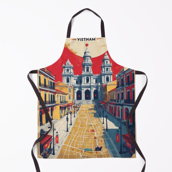 Item preview, Can Gio Vietnam 1950s Retro Poster Tourism designed and sold by TravelersGems.