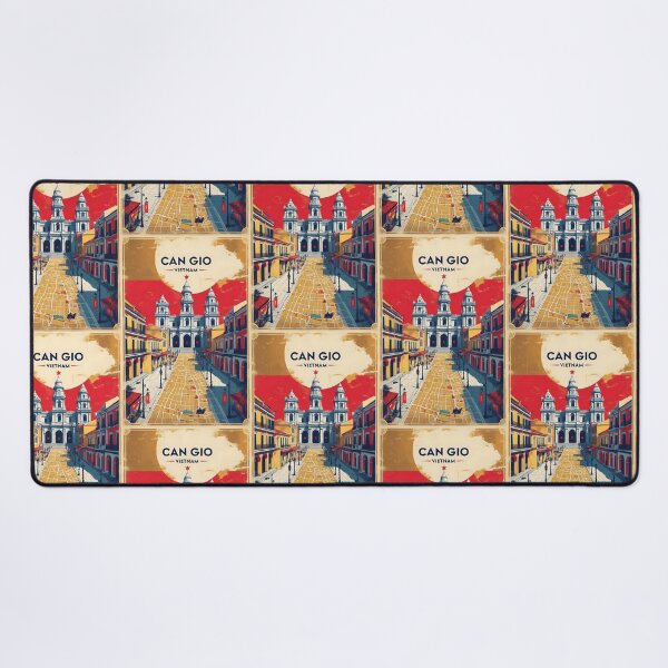 Item preview, Can Gio Vietnam 1950s Retro Poster Tourism designed and sold by TravelersGems.