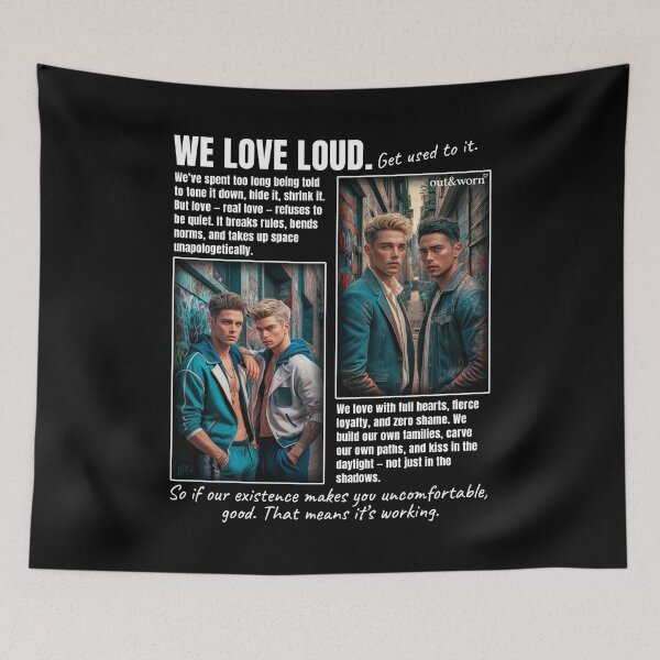 Item preview, We Love Loud - Article Style Gay Design designed and sold by outandworn.