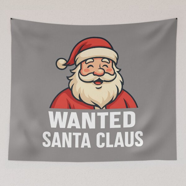 Item preview, Wanted Santa Claus designed and sold by Art-Arcade6.